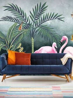 วอลเปเปอร์พิมพ์ลายภาพสวนป่า Premium PM-003