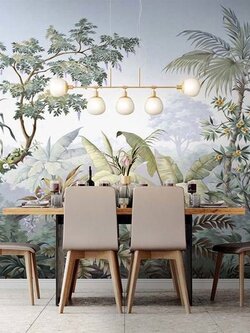 วอลเปเปอร์พิมพ์ลายภาพสวนป่า Premium PM-060