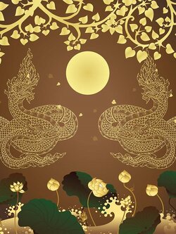 วอลเปเปอร์สั่งพิมพ์ลายพญานาค