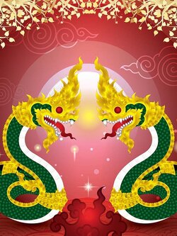 วอลเปเปอร์สั่งพิมพ์ลายพญานาค