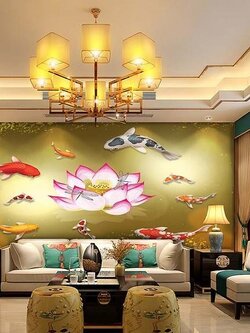 วอลเปเปอร์สั่งพิมพ์ฮวงจุ้ยพรีเมี่ยม PM-045