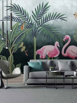 วอลเปเปอร์พิมพ์ลายภาพสวนป่า Premium PM-003