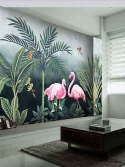 วอลเปเปอร์พิมพ์ลายภาพสวนป่า Premium PM-003