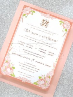 S85661 การ์ดเปล่า เดี่ยว 5x7 นิ้ว