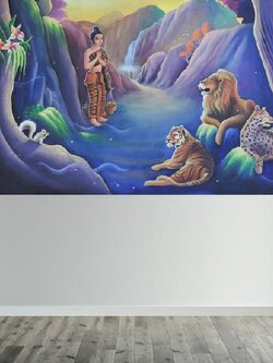 วอลเปเปอร์สั่งผลิตลายพระเวสสันดรชาดก P-THD-32