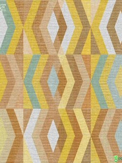 วอลเปเปอร์ลายซิกแซก หน้ากว้าง 1 เมตร