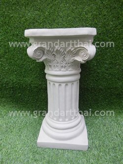 แท่นกลมร่องโรมันใหญ่ 50 ซม.