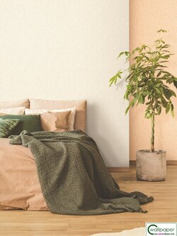 วอลเปเปอร์ลายเนื้อผ้าสีส้ม No.2302-5