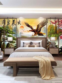 วอลเปเปอร์สั่งพิมพ์ฮวงจุ้ยพรีเมี่ยม PM-020