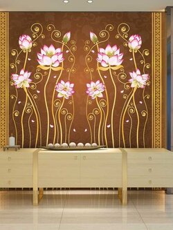 วอลเปเปอร์สั่งพิมพ์ภาพดอกบัว