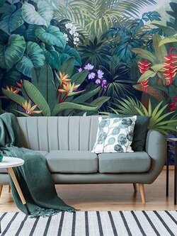 วอลเปเปอร์พิมพ์ลายภาพสวนป่า Premium PM-084-B