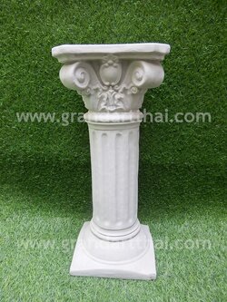 แท่นกลมร่องโรมันเล็ก 50 ซม.