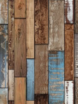 วอลเปเปอร์ลายไม้ระแนงหลายสี