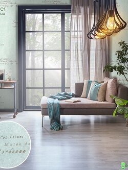 วอลเปเปอร์ติดผนังลายตัวอักษร