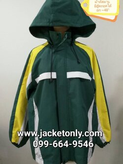 เสื้อแจ็ตเก็ตมีฮู้ดถอดได้ เสื้อแจ็คเก็ตทรง sport with hood