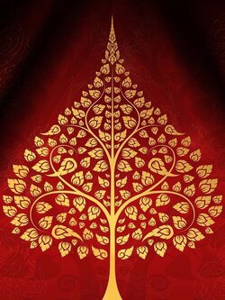 วอลเปเปอร์ลายต้นโพธิ์ THF-9-R