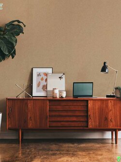 วอลเปเปอร์ลายปูนเปลือยสีทอง