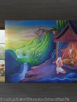 วอลเปเปอร์สั่งผลิตลายพระเวสสันดรชาดก P-THD-30