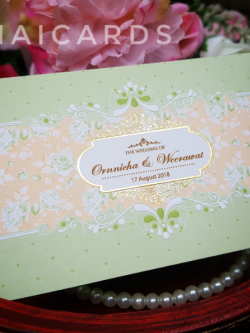 75188 การ์ดพับ 2 ตอน ขนาด 4x6 นิ้ว