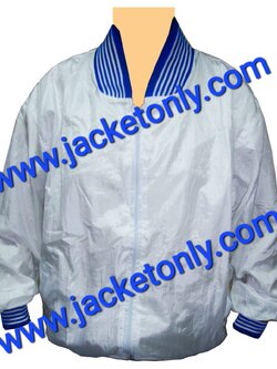 เสื้อแจ็คเก็ตผ้าร่มย่นเงา ทรงเบสบอล