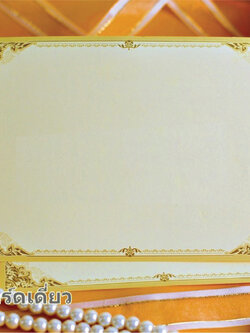 S85392 การ์ดเปล่า-เดี่ยว 5x7