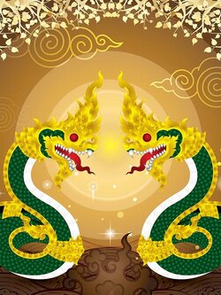 วอลเปเปอร์สั่งพิมพ์ลายพญานาค