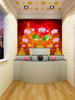 วอลเปเปอร์สั่งพิมพ์ภาพดอกบัว