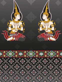 วอลเปเปอร์ลายเทพพนม THAI-53