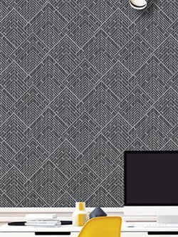 วอลเปเปอร์ลายกราฟฟิคสีเทาดำ