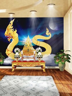 วอลเปเปอร์สั่งพิมพ์ลายพญานาค