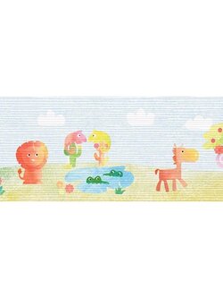 บอร์เดอร์ วอลเปเปอร์ลายรูปสัตว์