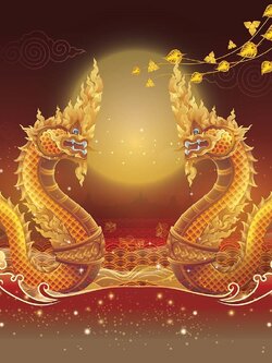 วอลเปเปอร์สั่งพิมพ์ลายพญานาค