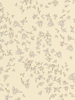 versace wallpaper ลายดอกไม้สีครีม