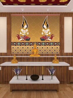 วอลเปเปอร์ลายเทพพนม THAI-49