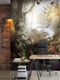 วอลเปเปอร์พิมพ์ลายภาพสวนป่า Premium PM-084-F