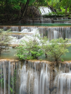 วอลเปเปอร์ภาพวิวสั่งพิมพ์ภาพน้ำตก