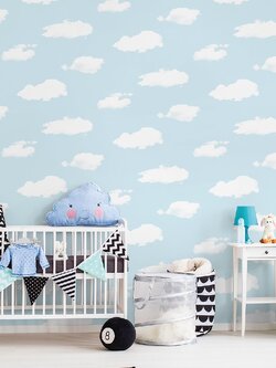 วอลเปเปอร์ลายท้องฟ้า หน้ากว้าง 1 เมตร