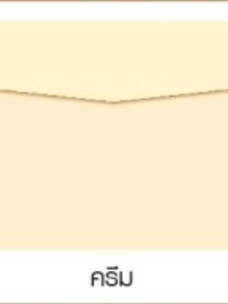 ซองเปล่า เบอร์ 29 (สีครีม)