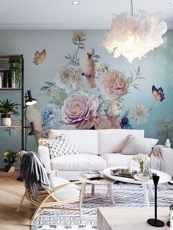 วอลเปเปอร์พิมพ์ลายภาพสวนป่า Premium PM-006-B