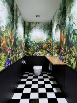 วอลเปเปอร์พิมพ์ลายภาพสวนป่า Premium PM-084-C