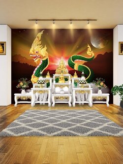 วอลเปเปอร์สั่งพิมพ์ลายพญานาค