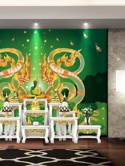 วอลเปเปอร์สั่งพิมพ์ลายพญานาค