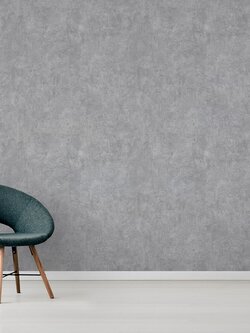 วอลเปเปอร์ลายปูนขัดมัน สีเทาฟ้า