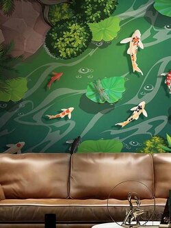 วอลเปเปอร์สั่งพิมพ์ฮวงจุ้ยพรีเมี่ยม PM-056