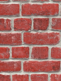 wallpaper ลายอิฐแดงส้ม