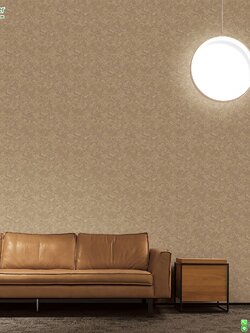 วอลเปเปอร์ลายผิวคลื่น แท็กเจอร์เนื้อผ้า สีน้ำตาล