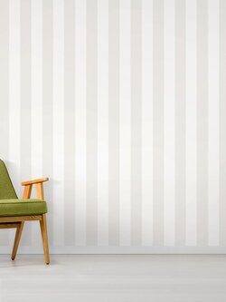 วอลเปเปอร์ลายทาง สีครีม-ขาว