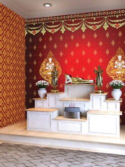 วอลเปเปอร์ลายเทพพนม THAI-99