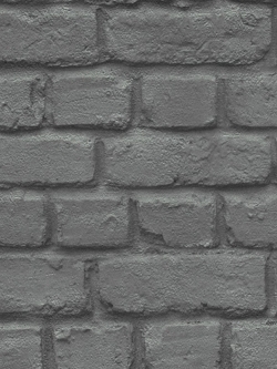 วอลเปเปอร์ลายอิฐเทาเข้ม