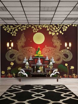 วอลเปเปอร์สั่งพิมพ์ลายพญานาค